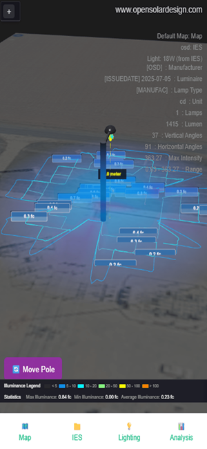 IES Simulation Main Interface
